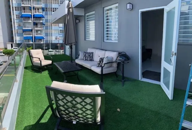 Isla Verde Oasis Ph With Private Terrace, Kingbed, Wifi, Pk Apartment San Juan